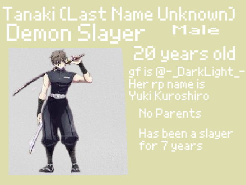 [kinda outdated lol] KnY rp info