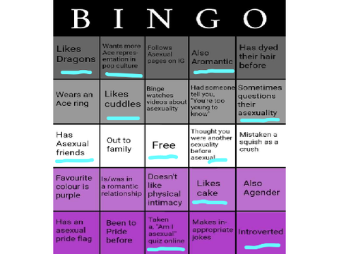 Asexual bingo remix