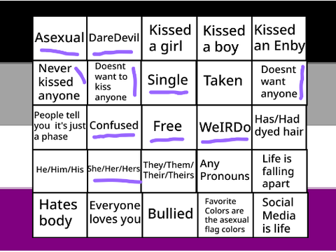 Asexual Bingo! remix