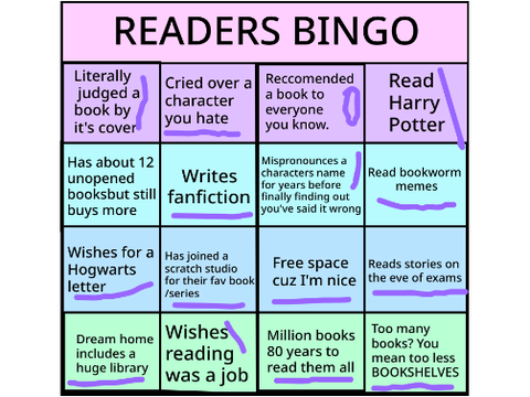 READERS BINGO remix