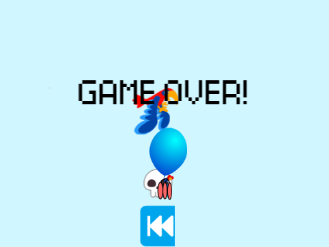 A BALOON DODGE GAME ⚠️| 4+ hours of work for code club version 0.1