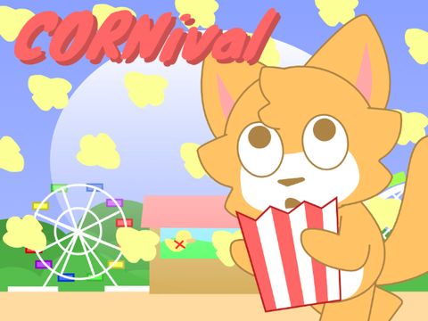 "CORN"ival  but there are swapped sprites