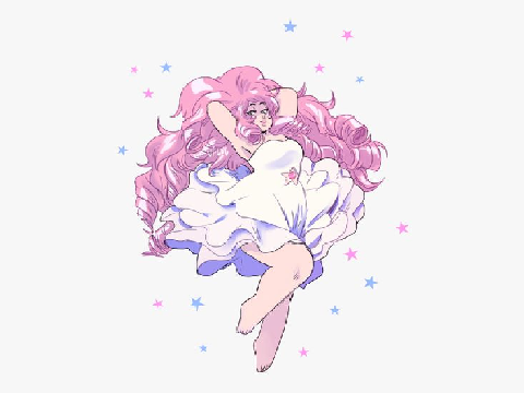 rose quartz <3 (not my art)