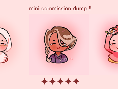 mini commish dump !! [] yayyias