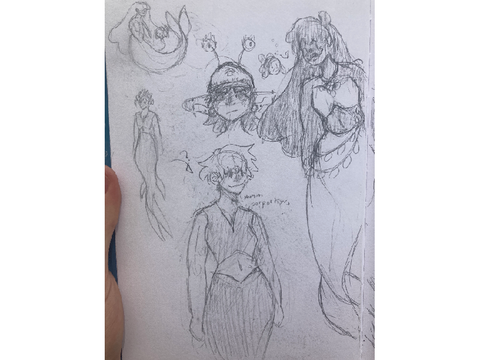 lil sketchbook tour + update ig
