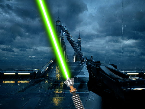 Lightsaber Simulator: Luke Skywalker