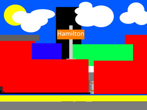 Trainspotting at hamilton