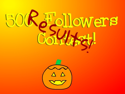 500 Followers Contest Results! 