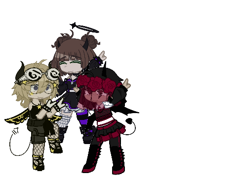 Add yourself dancing with ma new ocs