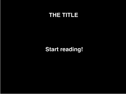 The title has not been decided yet