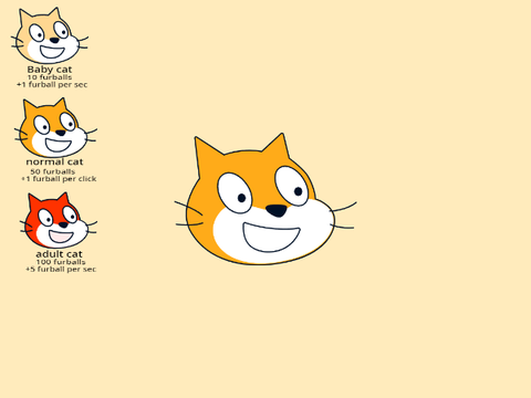 Scratch cat clicker!
