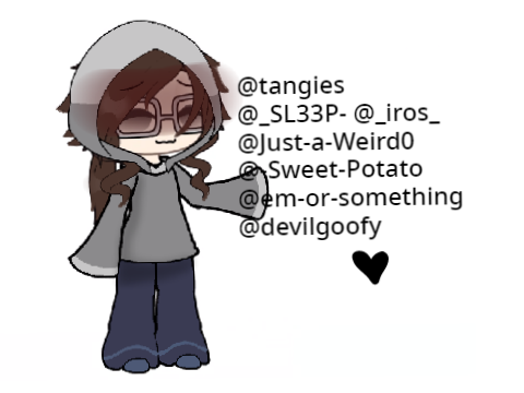 . go follow them <3 .