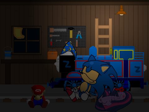 sonic go zzzzzz
