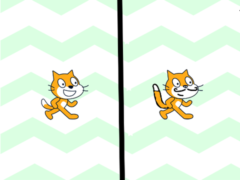 Different sratch cat copy