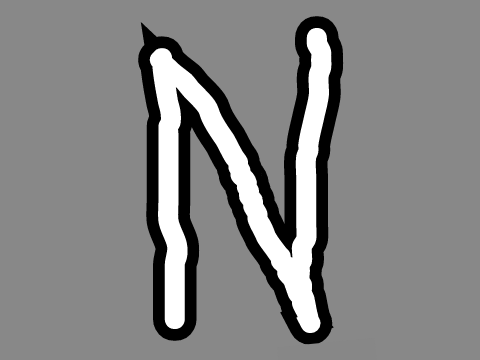 N for PANDA banner for @Pandagir1