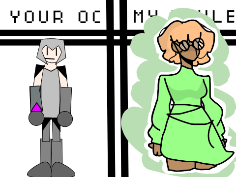 I'll draw your OC in my style remix