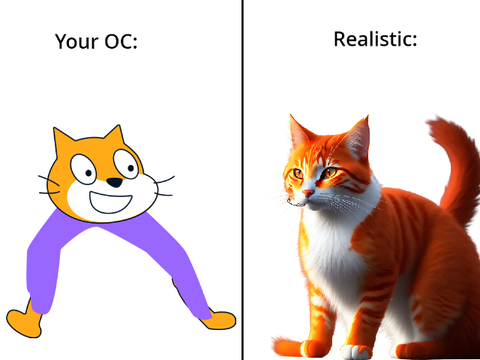 I'll turn your OC into realistic art! | REMIX!! remix