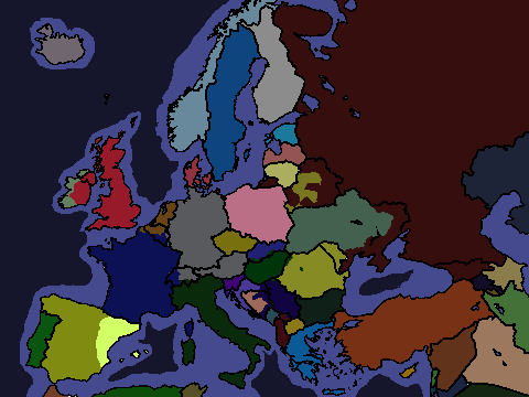 Language Map Of Europe (Partially but not FULLY Accurate)