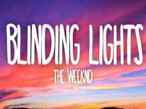 Blinding Lights - The Weeknd
