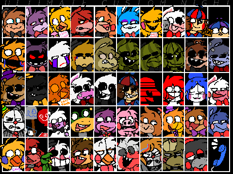 FNAF UCN RE-DRAW