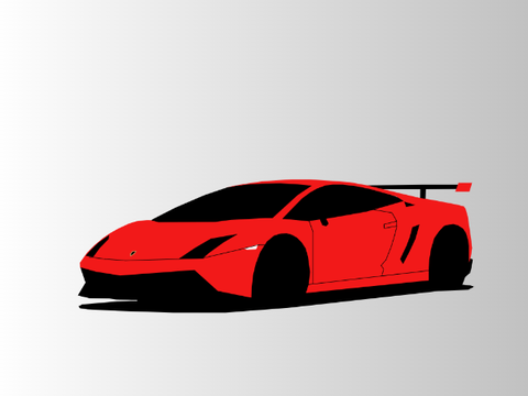 Single Turbo Lamborghini Gallardo Super Trofeo Stradale speedometer
