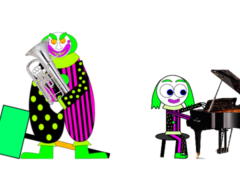 Add Yourself Playing YOUR Instrument With The Wacky Mole Song