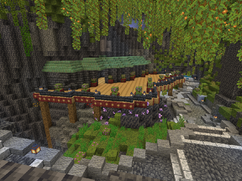 Amethyst Cave base 