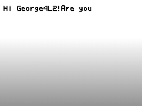 My First Chatbot - ALG