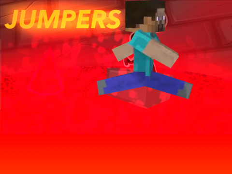 Jumpers but stock image steve