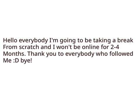 Bye for now…