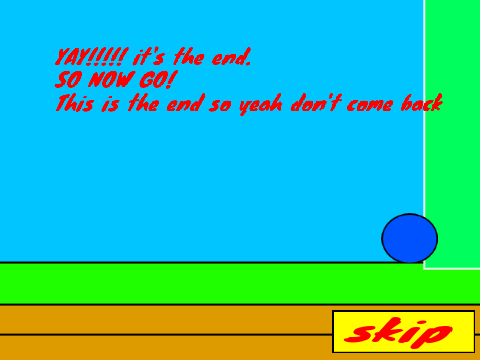 The scared one-A Platfomer