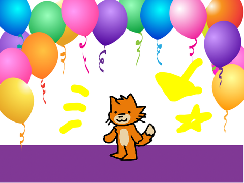 SCRATCH CAT CELEBRATION!!
