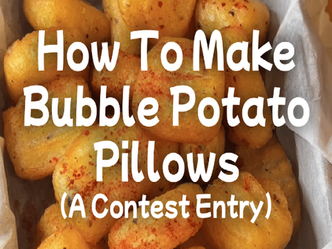 How To Make Bubble Potato Pillows (A Tik Tok Trend)