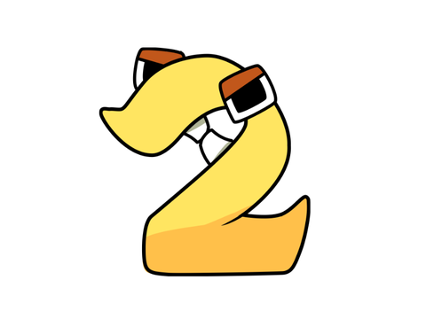 Official Two sprite (Number lore)
