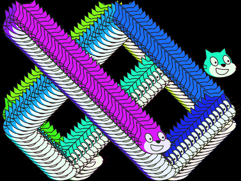Scratch screen saver