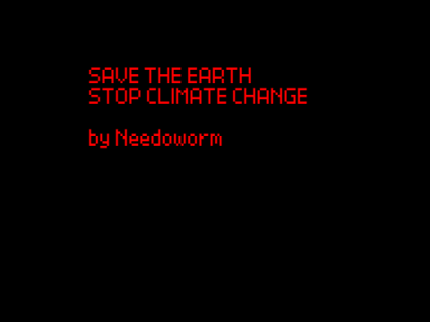 STOP CLIMATE CHANGE, SAVE THE TREES