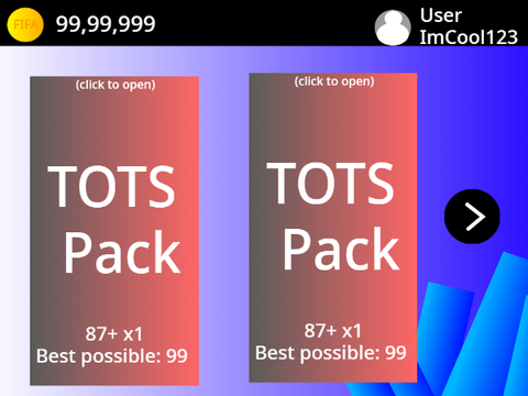 FIFA Pack Open Simulator - V1.2