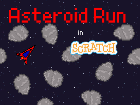 Asteroid Run in Scratch V.3.4