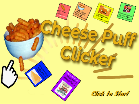 Cheese puff clicker (and other cheese products) (OG VERSION)