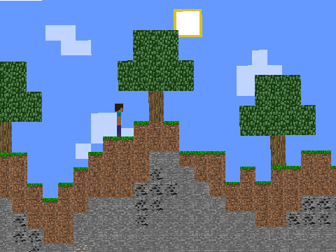 2D Minecraft /w Music