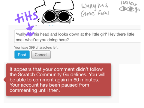 Wally has gone feral, ST. WELL. FREAKING. DONE
