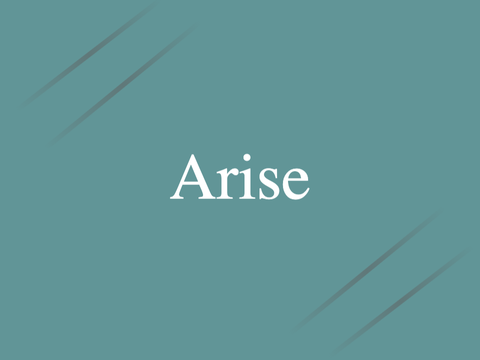 Arise | Writing Contest Entry