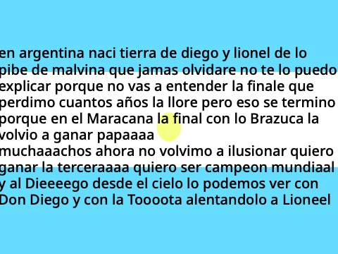 Muchachos letra