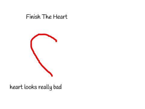 Finish The Heart