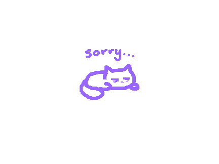 hiatus,, sorry~