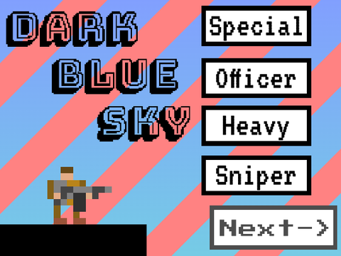Dark-Blue Sky