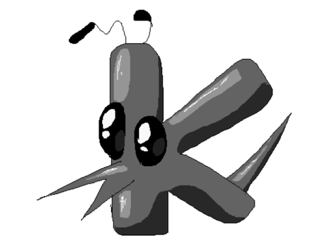 K but В is literally in the Pizza Tower artstyle