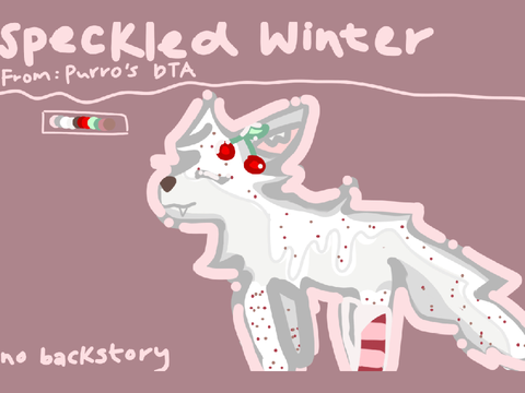 Speckled Winter ׂׂૢ New Ref?