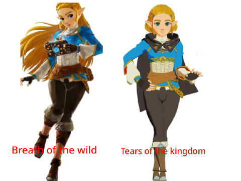 The difference between 2 Zelda