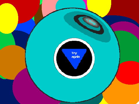 Magic 8 Ball - the fornute